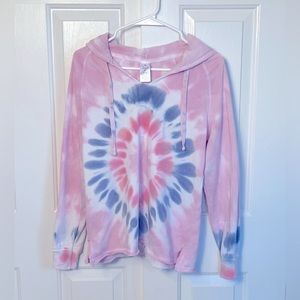 Tie Dye Soft Cotton Hoodie, size S